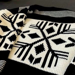 Knit cardigan sweater